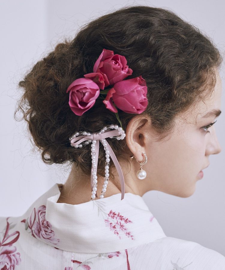 Maison de FLEUR「パールリボンクリップSET」|その他|