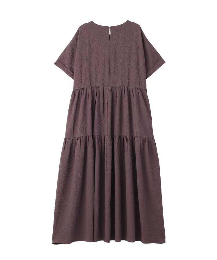 AMERICAN HOLIC「【WEB限定】サッカーティアードワンピース＜丈違い＞【UVカット・イージーケア】」|ワンピース|