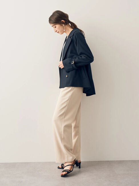 YECCA VECCA「パイピングショートトレンチコート」|その他|