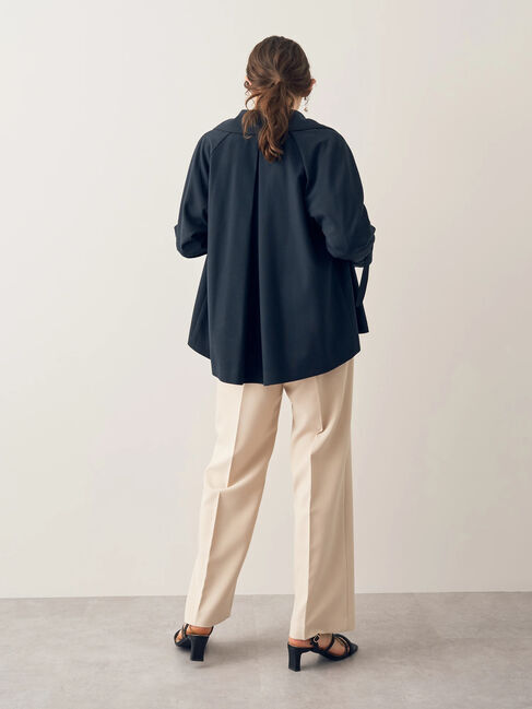 YECCA VECCA「パイピングショートトレンチコート」|その他|