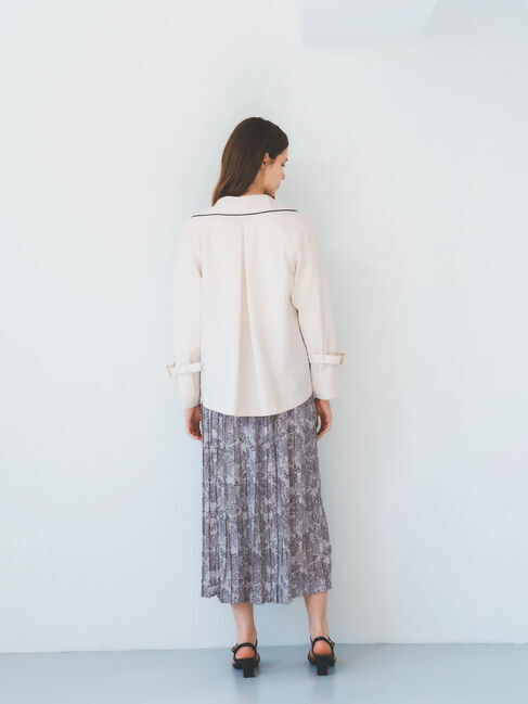 YECCA VECCA「パイピングショートトレンチコート」|その他|