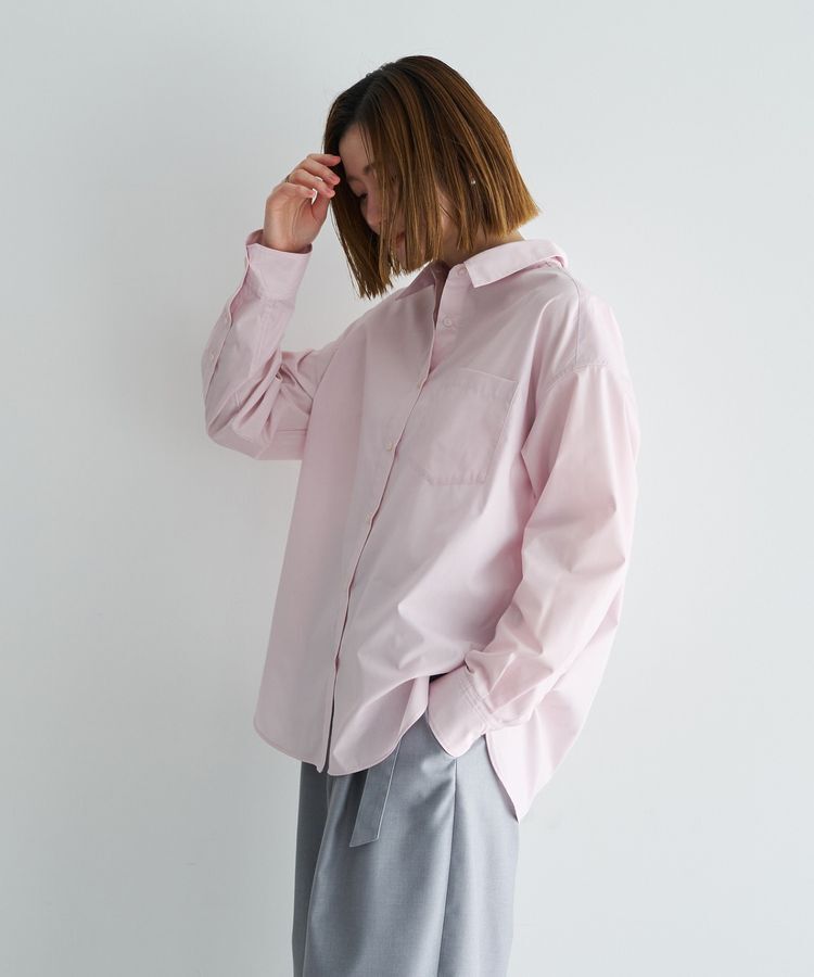 YECCA VECCA「イージーケアオーバーシャツ」|シャツ・ブラウス|