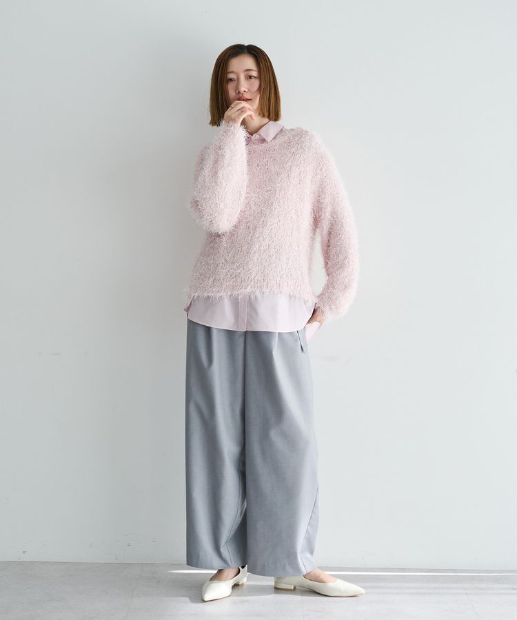 YECCA VECCA「イージーケアオーバーシャツ」|シャツ・ブラウス|