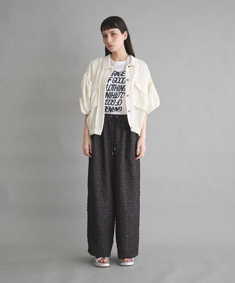 GARAGE OF GOOD CLOTHING「フクレジャガードドロストワイドパンツ」|その他|