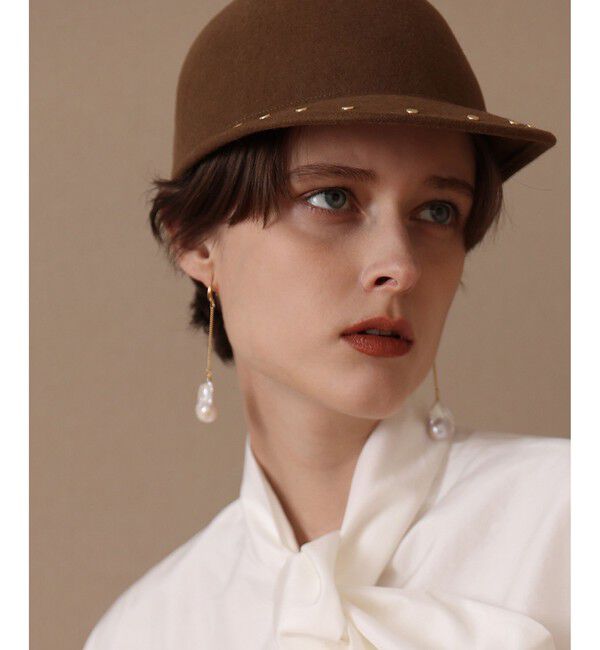allureville「淡水パールピアス」|ピアス|