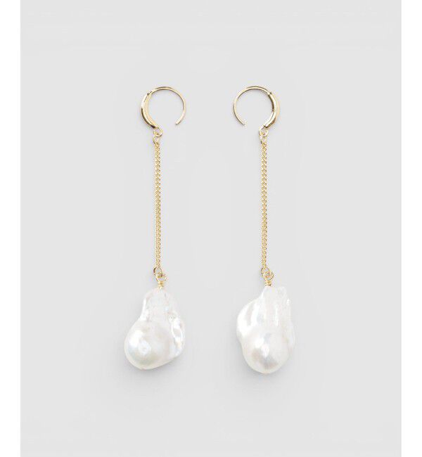 allureville「淡水パールピアス」|ピアス|