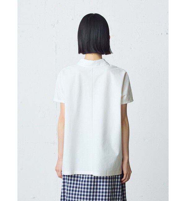 MidiUmi「MidiUmi ポロノースリーブプルオーバー」|Tシャツ・カットソー|