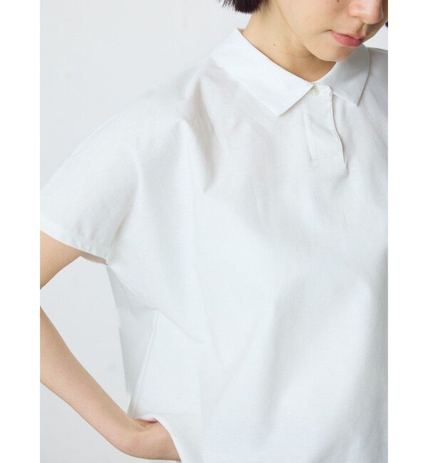 MidiUmi「MidiUmi ポロノースリーブプルオーバー」|Tシャツ・カットソー|