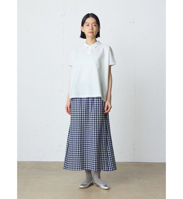 MidiUmi「MidiUmi ポロノースリーブプルオーバー」|Tシャツ・カットソー|