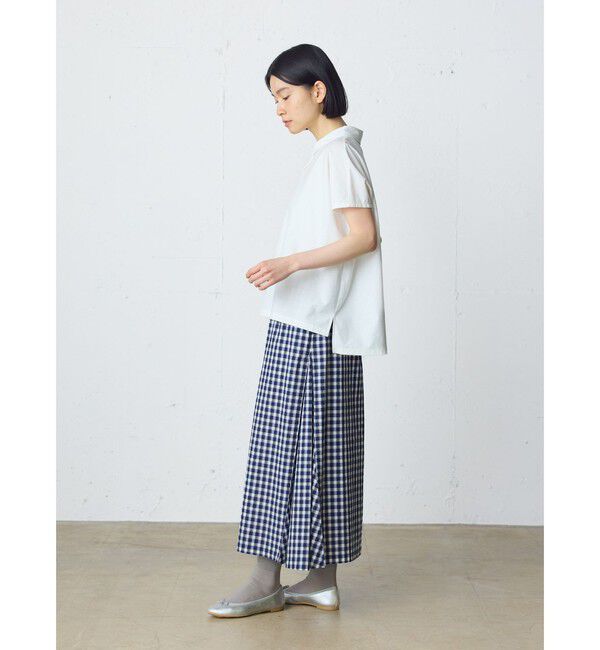 MidiUmi「MidiUmi ポロノースリーブプルオーバー」|Tシャツ・カットソー|