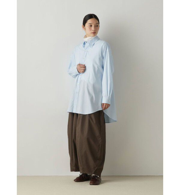 MidiUmi「MidiUmi オーバーサイズシャツ」|シャツ・ブラウス|