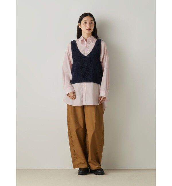 MidiUmi「MidiUmi オーバーサイズシャツ」|シャツ・ブラウス|