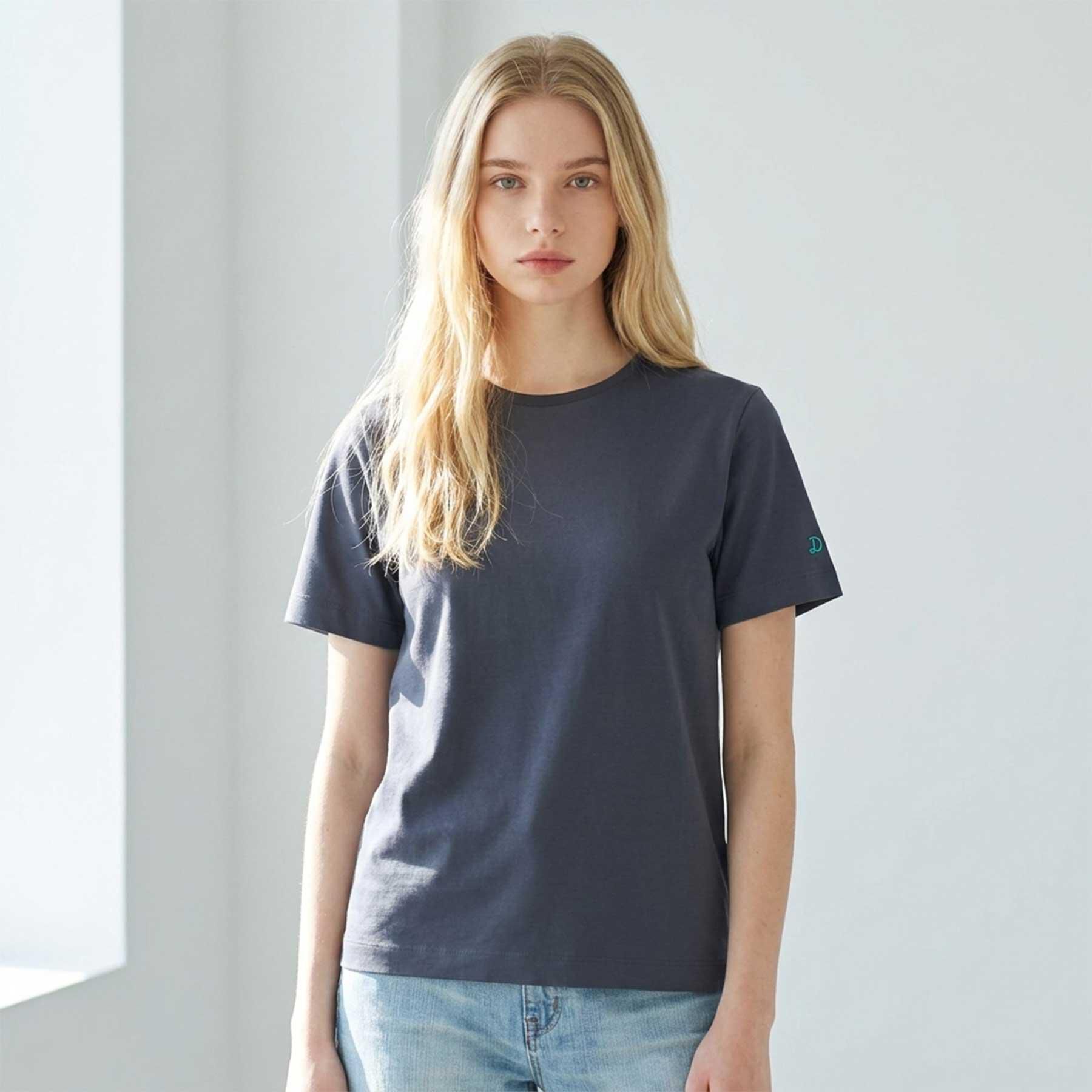 DRESSTERIOR「【接触冷感／抗菌防臭／消臭】アイスクリアコットンTシャツ」|Tシャツ・カットソー|