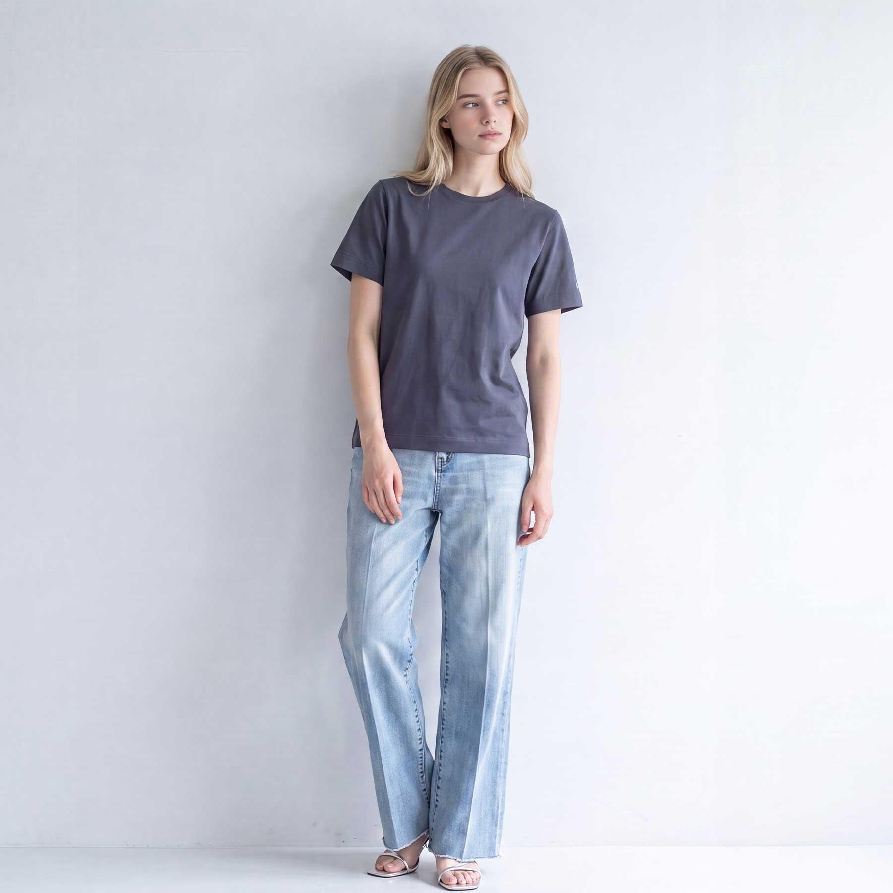 DRESSTERIOR「【接触冷感／抗菌防臭／消臭】アイスクリアコットンTシャツ」|Tシャツ・カットソー|