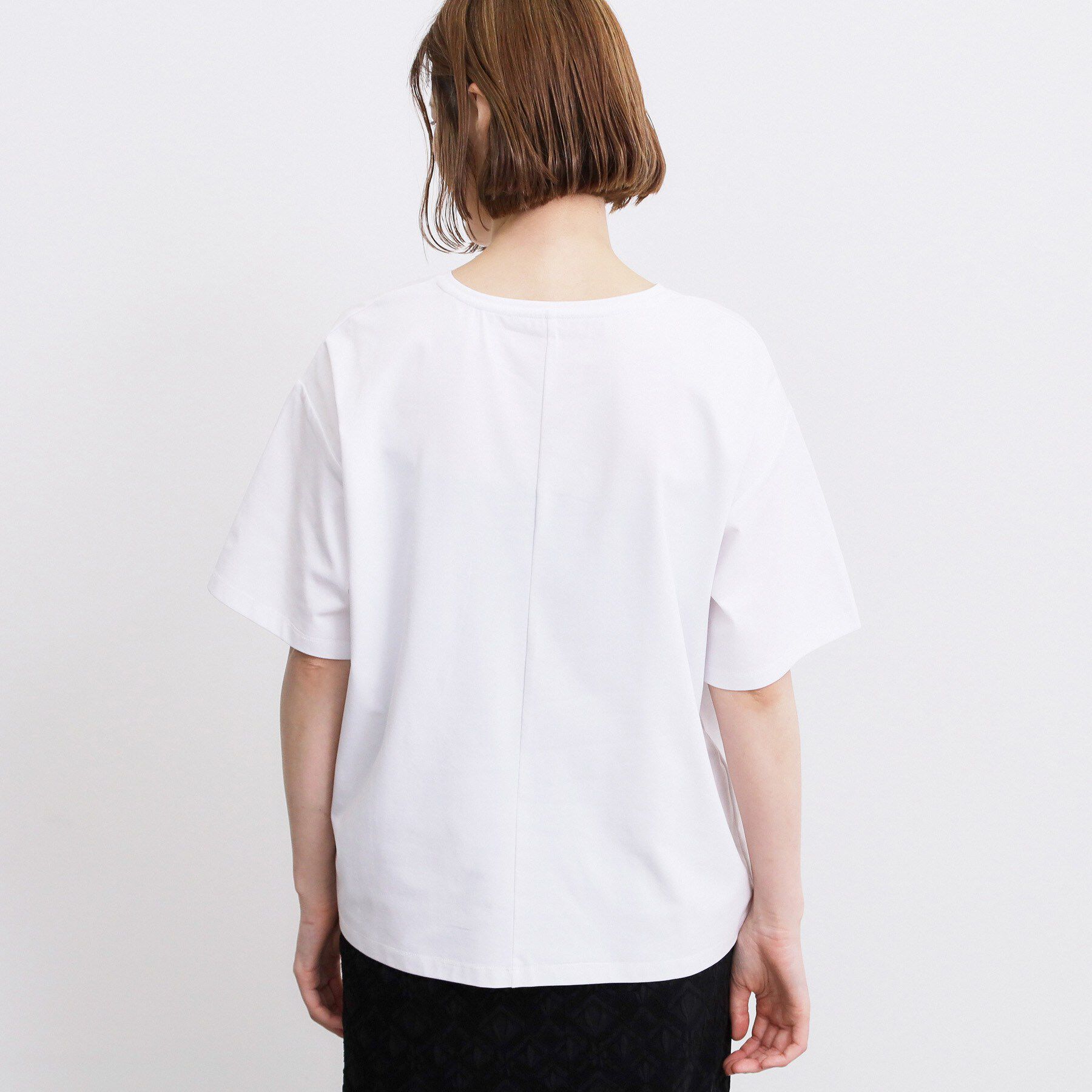 grove「フラワーモチーフスパンコールTシャツ」|Tシャツ・カットソー|