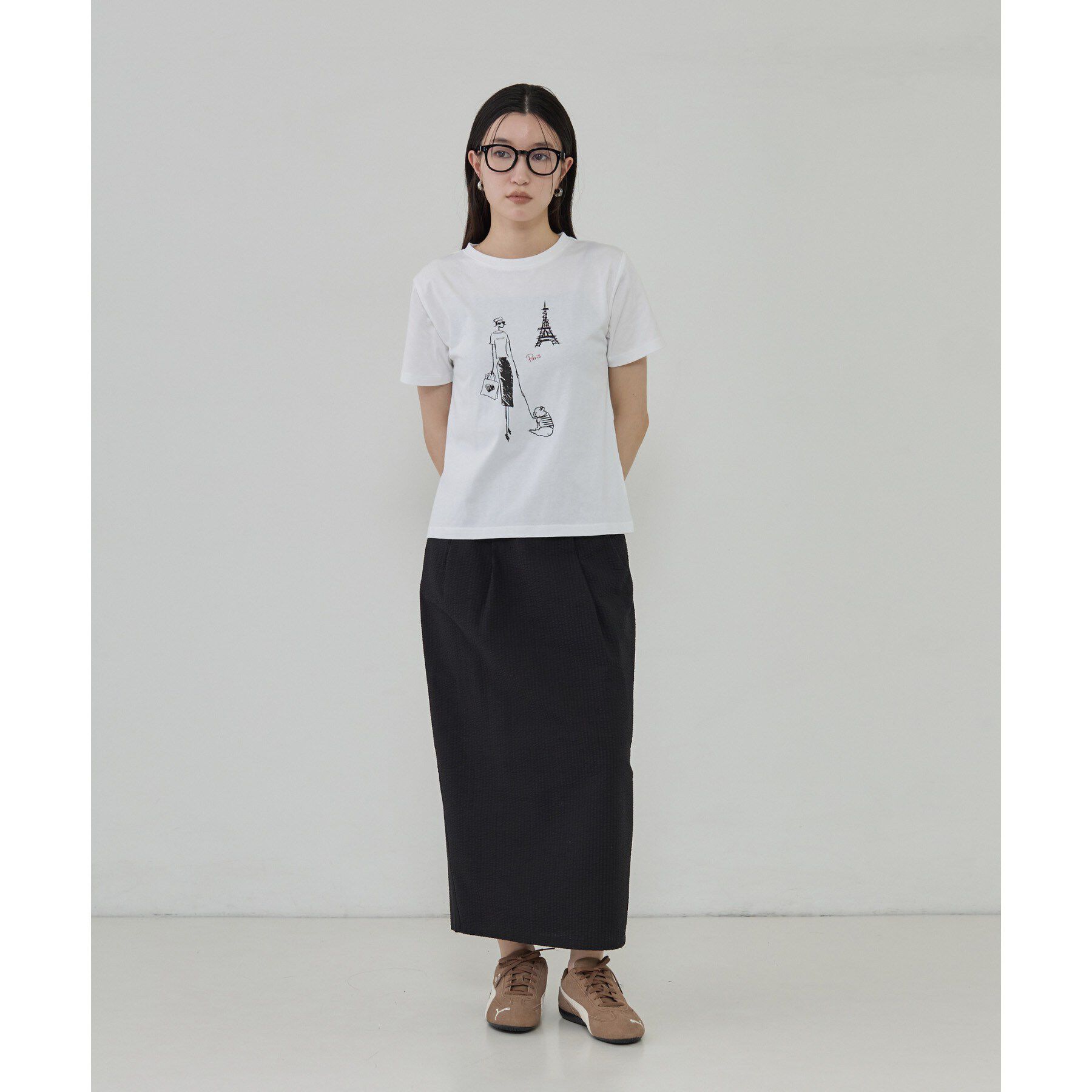 GALLEST「フレンチブルTシャツ」|Tシャツ・カットソー|