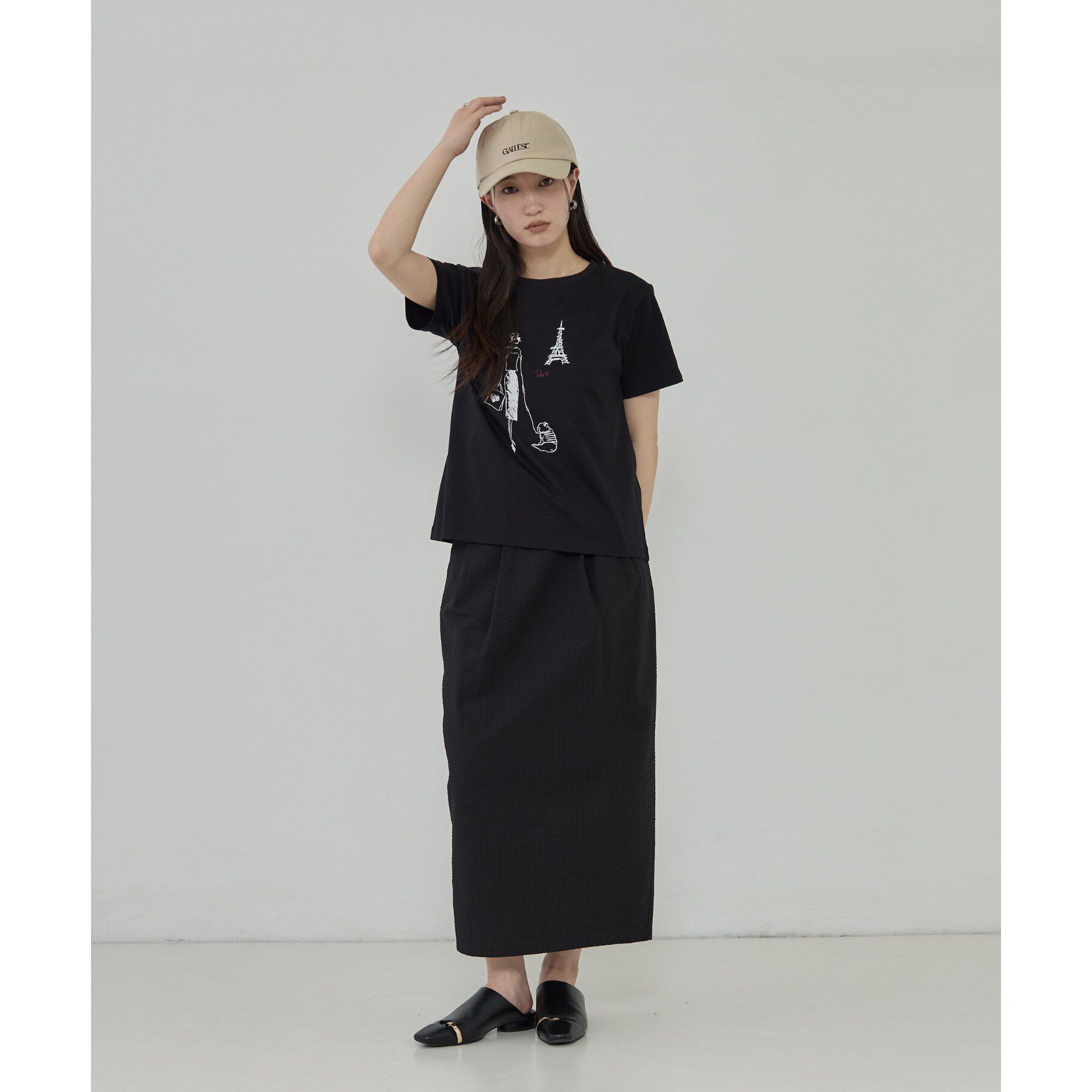 GALLEST「フレンチブルTシャツ」|Tシャツ・カットソー|