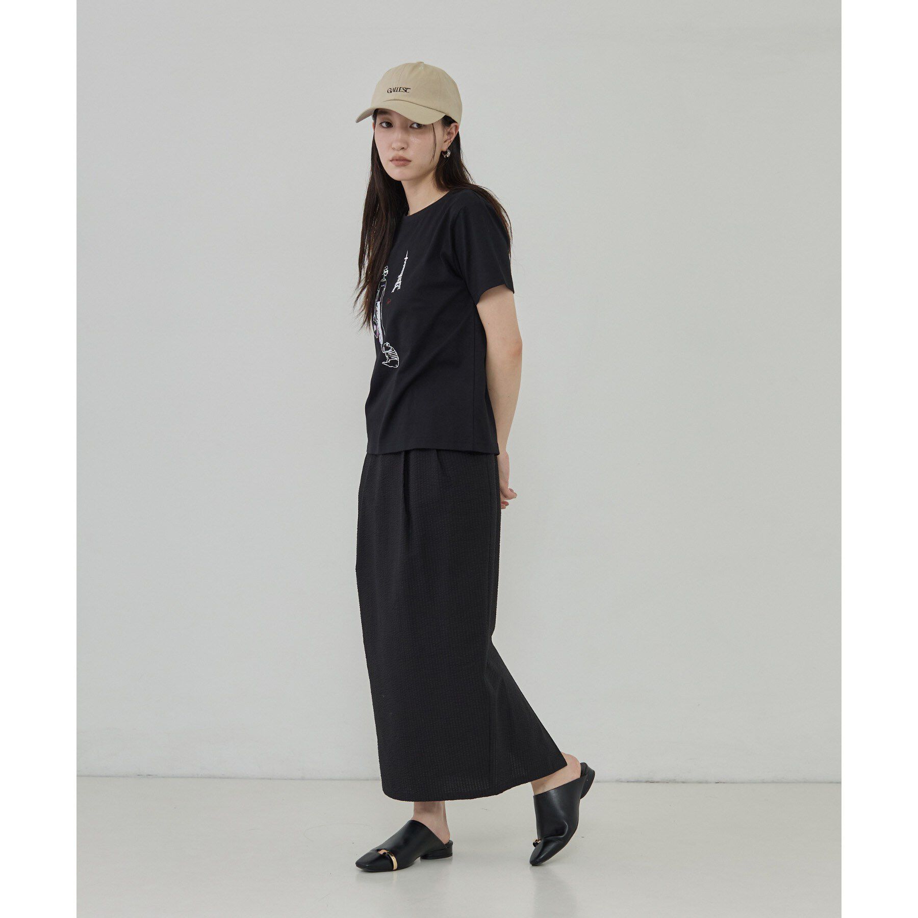 GALLEST「フレンチブルTシャツ」|Tシャツ・カットソー|