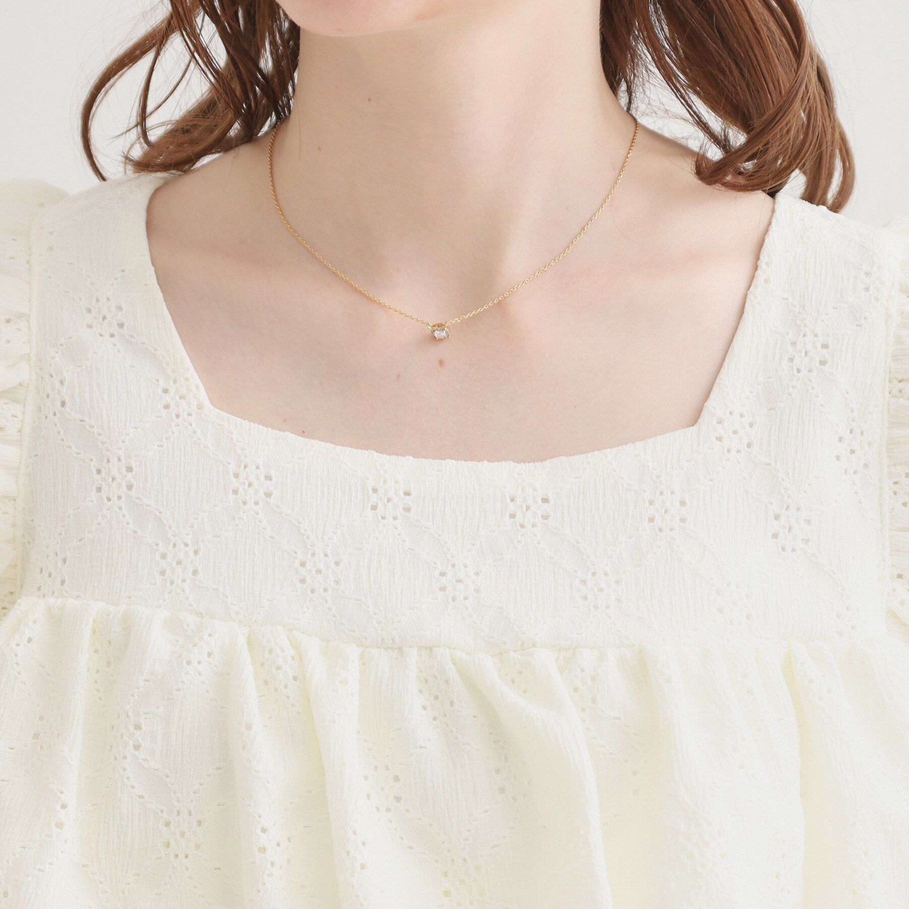 Couture broach「バックリボンフリルブラウス」|シャツ・ブラウス|