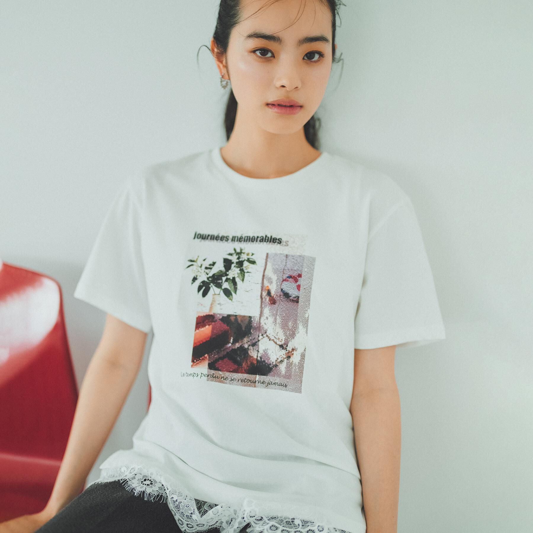 THE SHOP TK「【ひんやり/吸水速乾】プリントアソートTシャツ」|Tシャツ・カットソー|