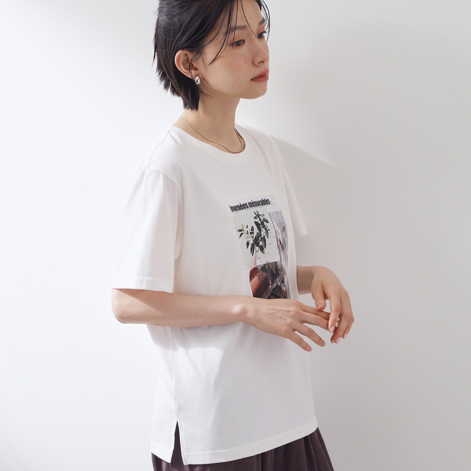 THE SHOP TK「【ひんやり/吸水速乾】プリントアソートTシャツ」|Tシャツ・カットソー|