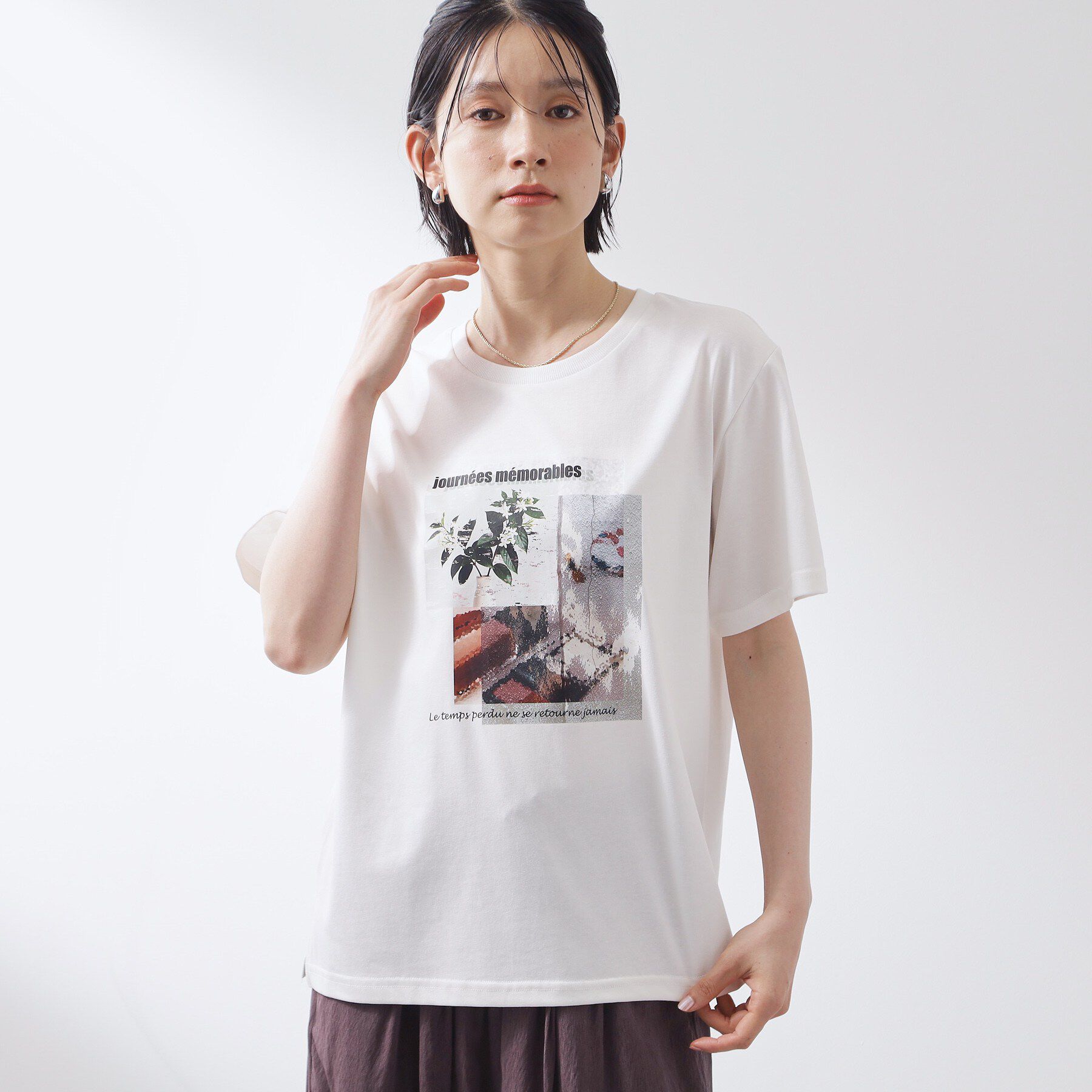 THE SHOP TK「【ひんやり/吸水速乾】プリントアソートTシャツ」|Tシャツ・カットソー|