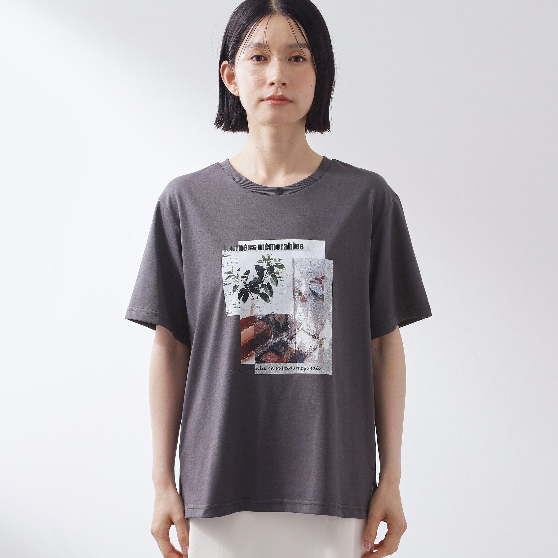 THE SHOP TK「【ひんやり/吸水速乾】プリントアソートTシャツ」|Tシャツ・カットソー|