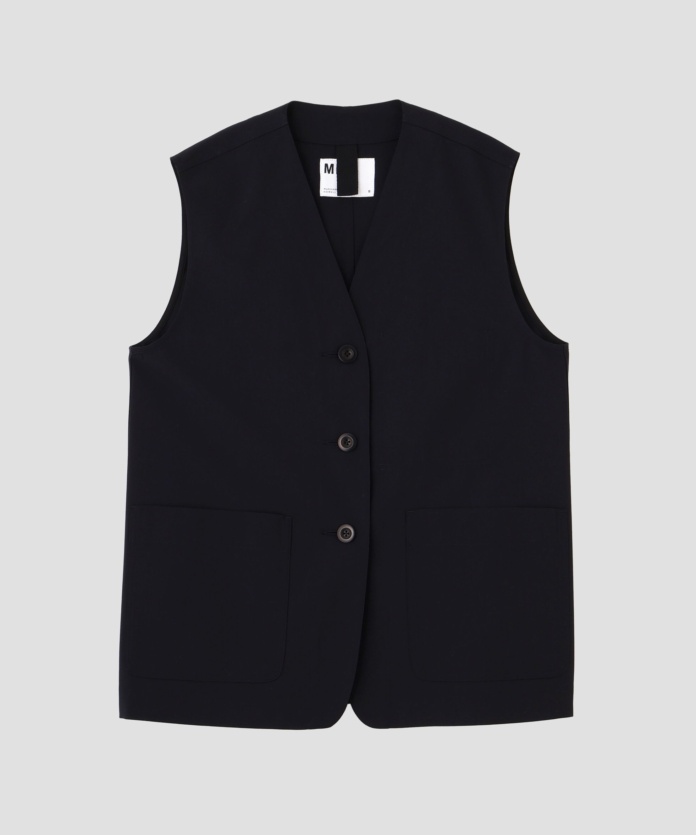 MHL.「UNIFORM WOOL POLYESTER BLOUSON」|ブルゾン・スタジャン|