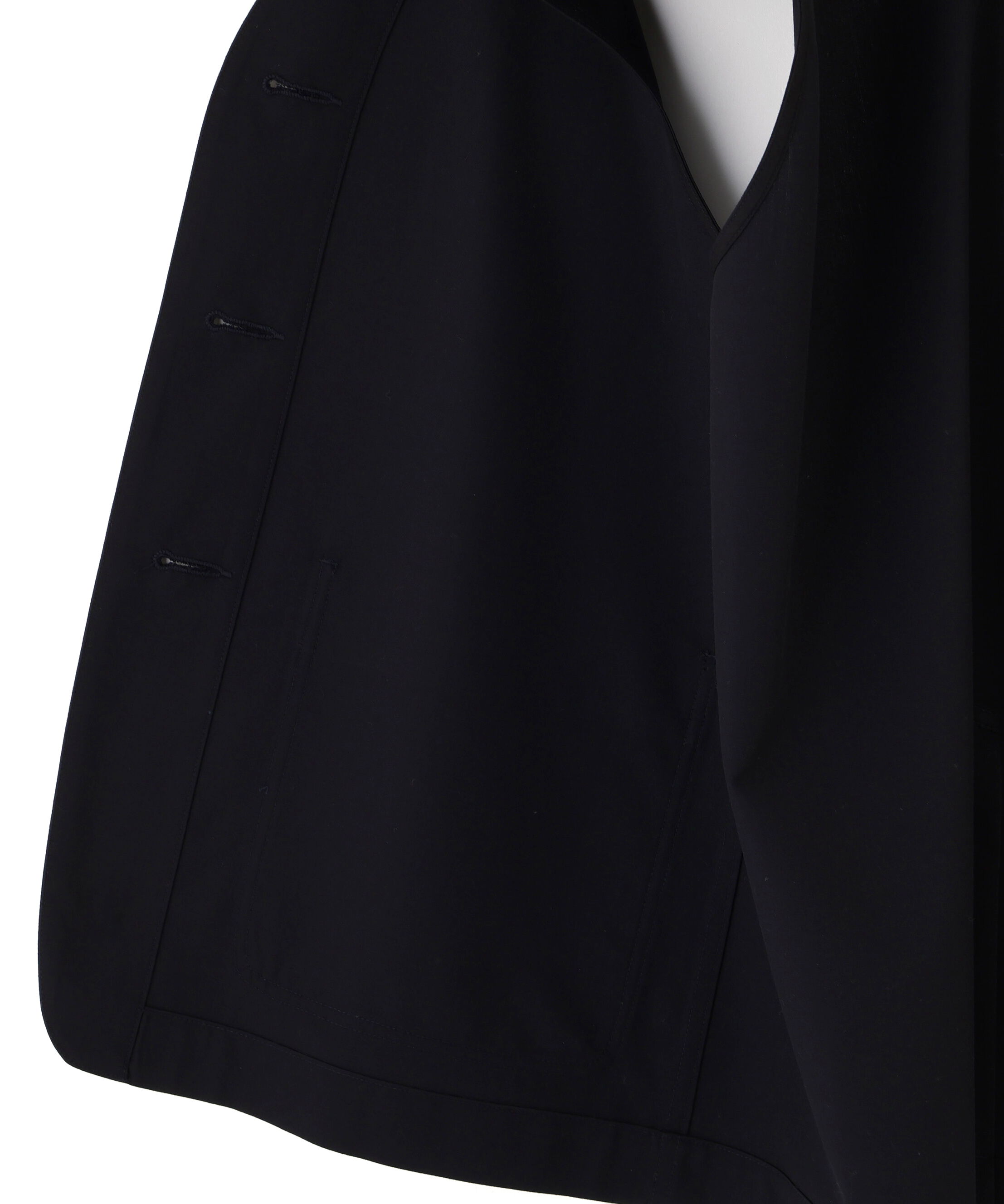MHL.「UNIFORM WOOL POLYESTER BLOUSON」|ブルゾン・スタジャン|