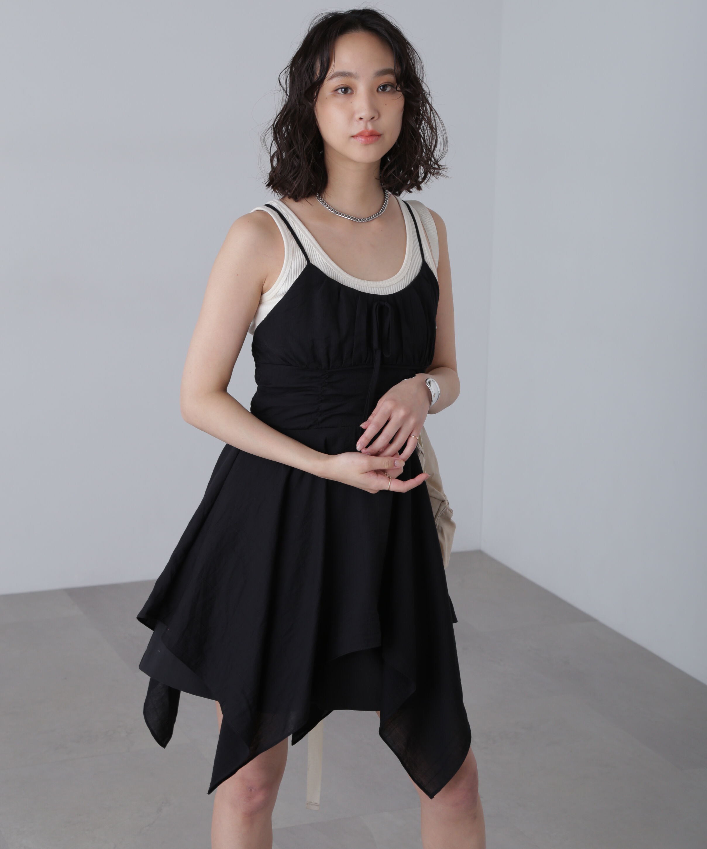  「イレヘムチュニックキャミワンピース」|ワンピース|