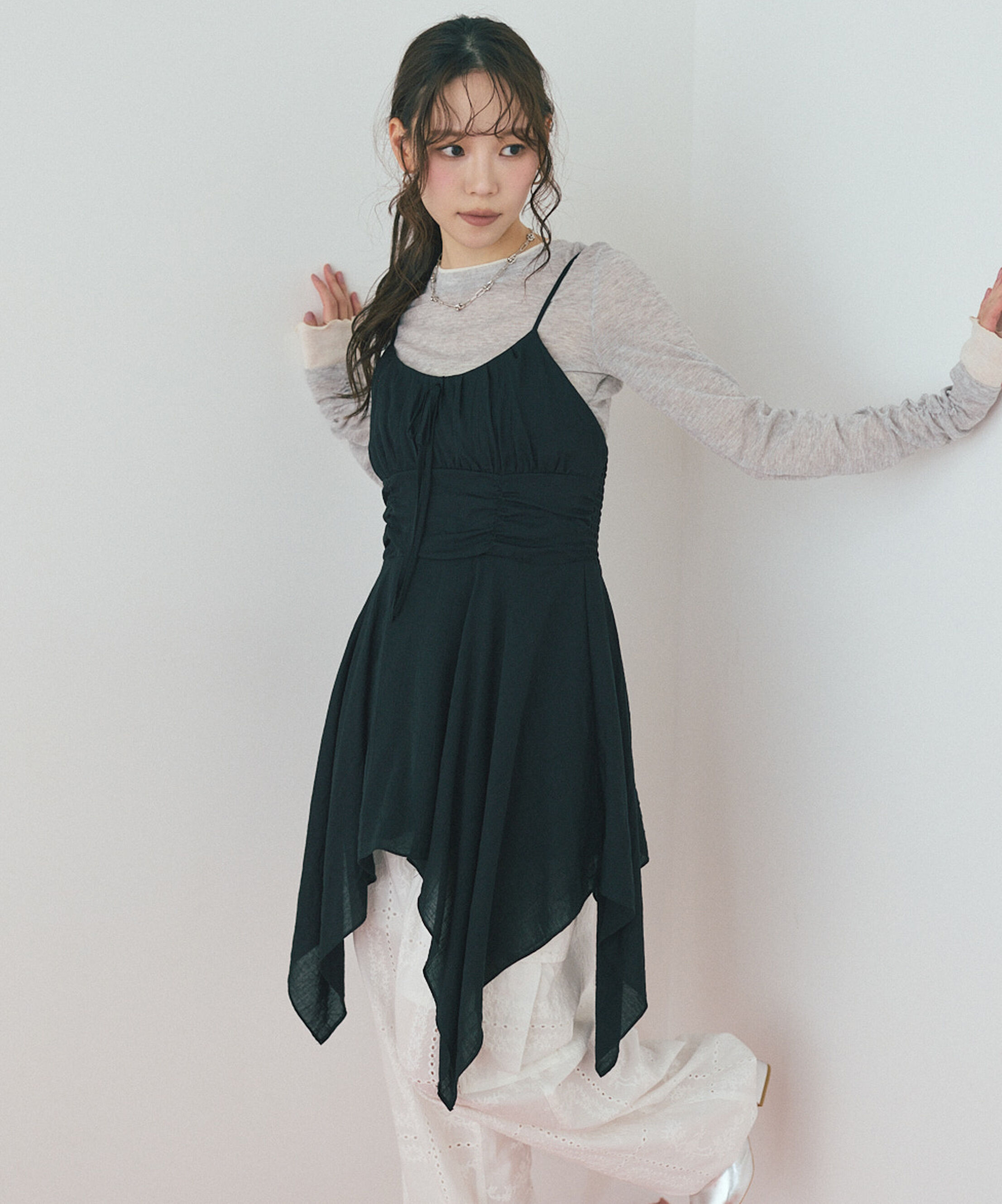  「イレヘムチュニックキャミワンピース」|ワンピース|