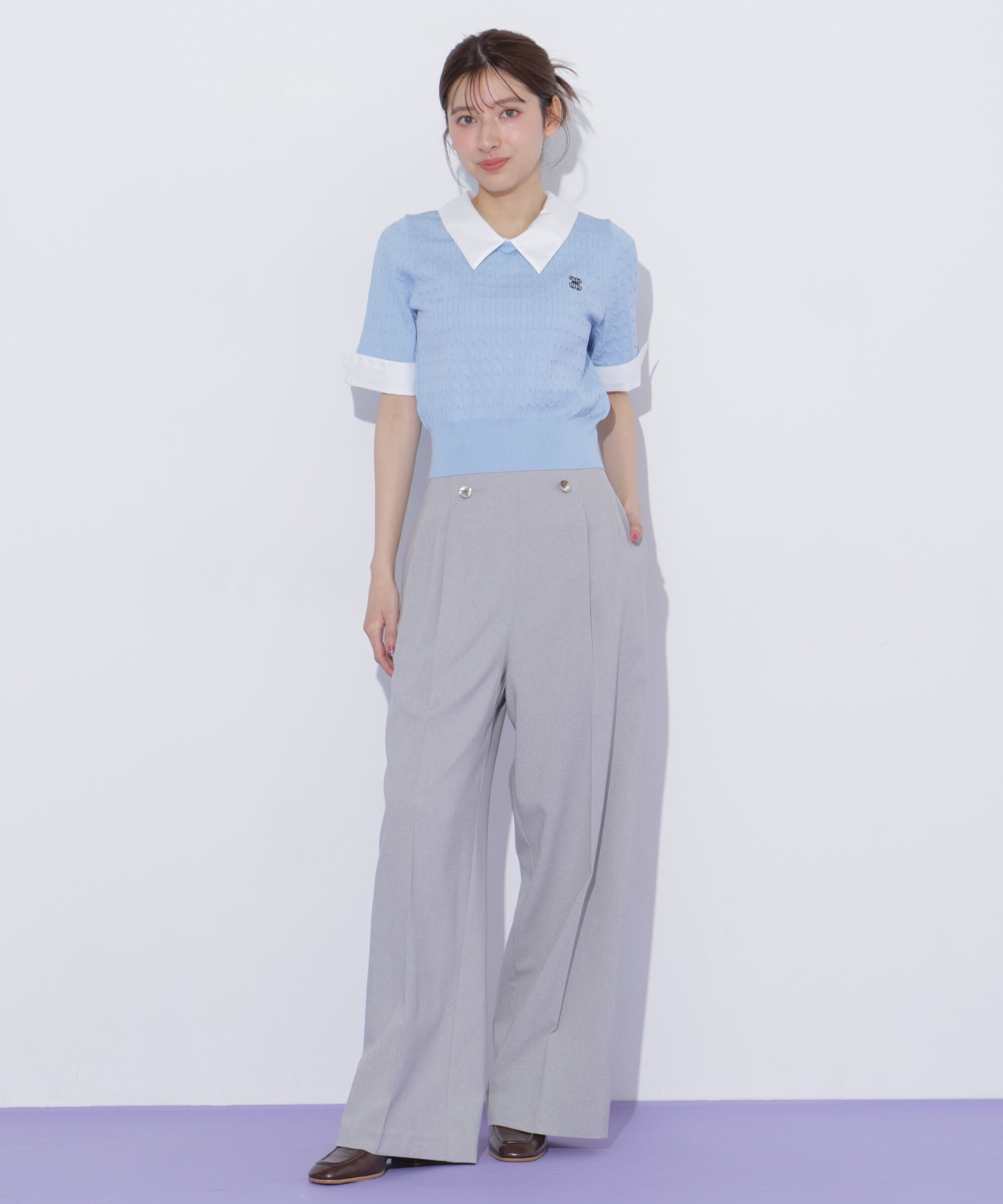  「ドライタッチワイドパンツ」|その他|