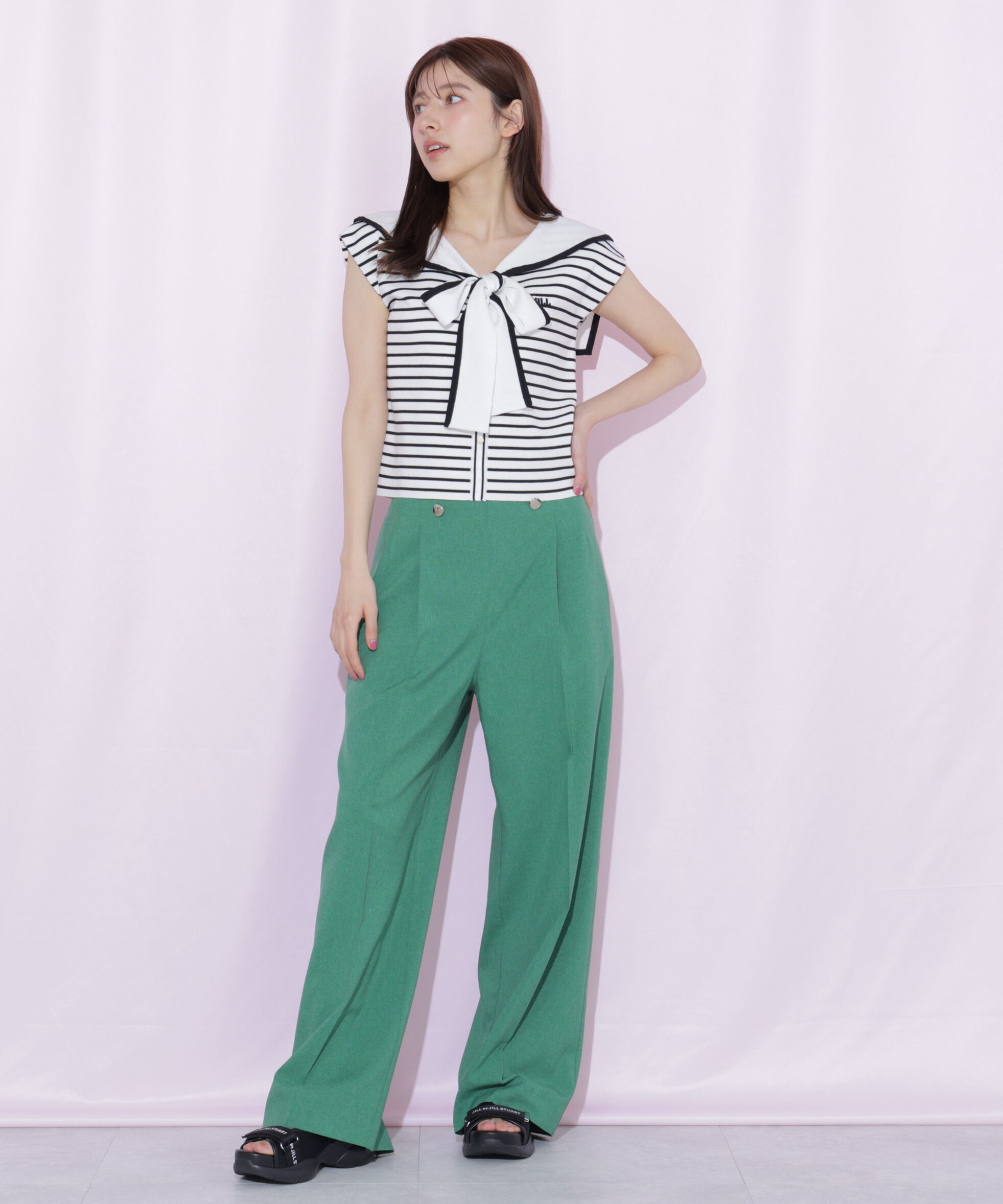  「ドライタッチワイドパンツ」|その他|