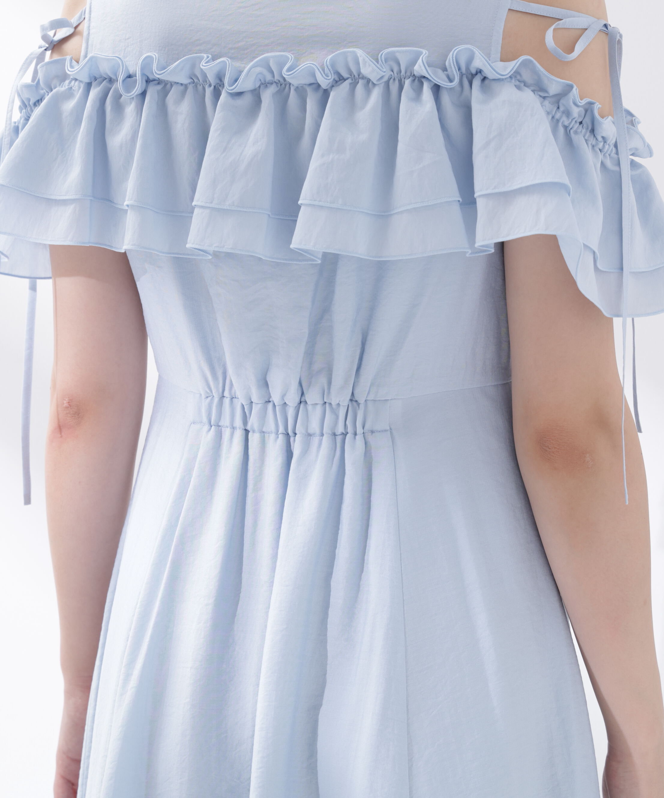 PROPORTION BODY DRESSING「＜EDIT COLOGNE＞フリルシャツワンピース」|ワンピース|
