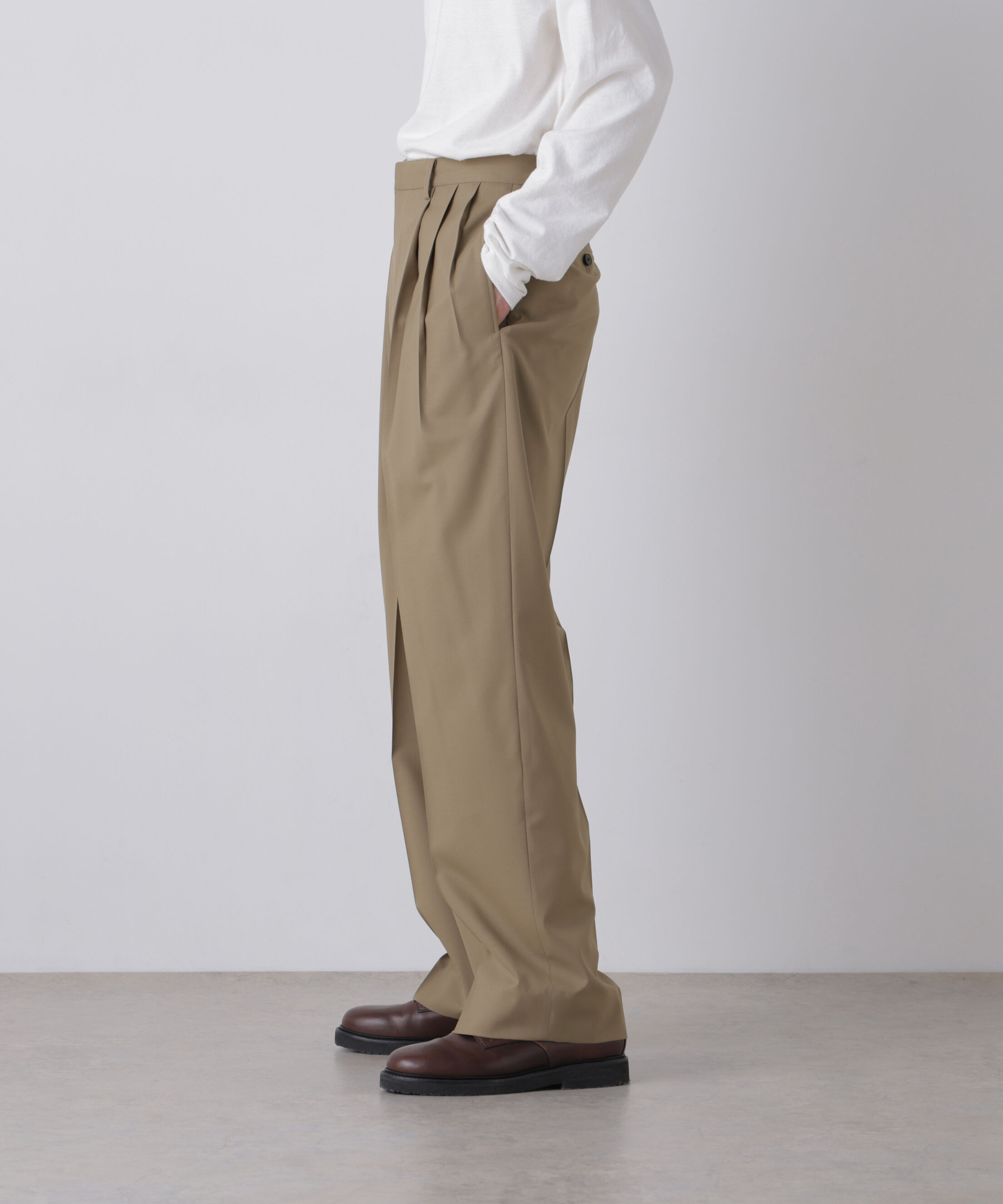 YLEVE 「YLEVE / SUPER140's WOOL TROPICAL TROUSERS」|その他|