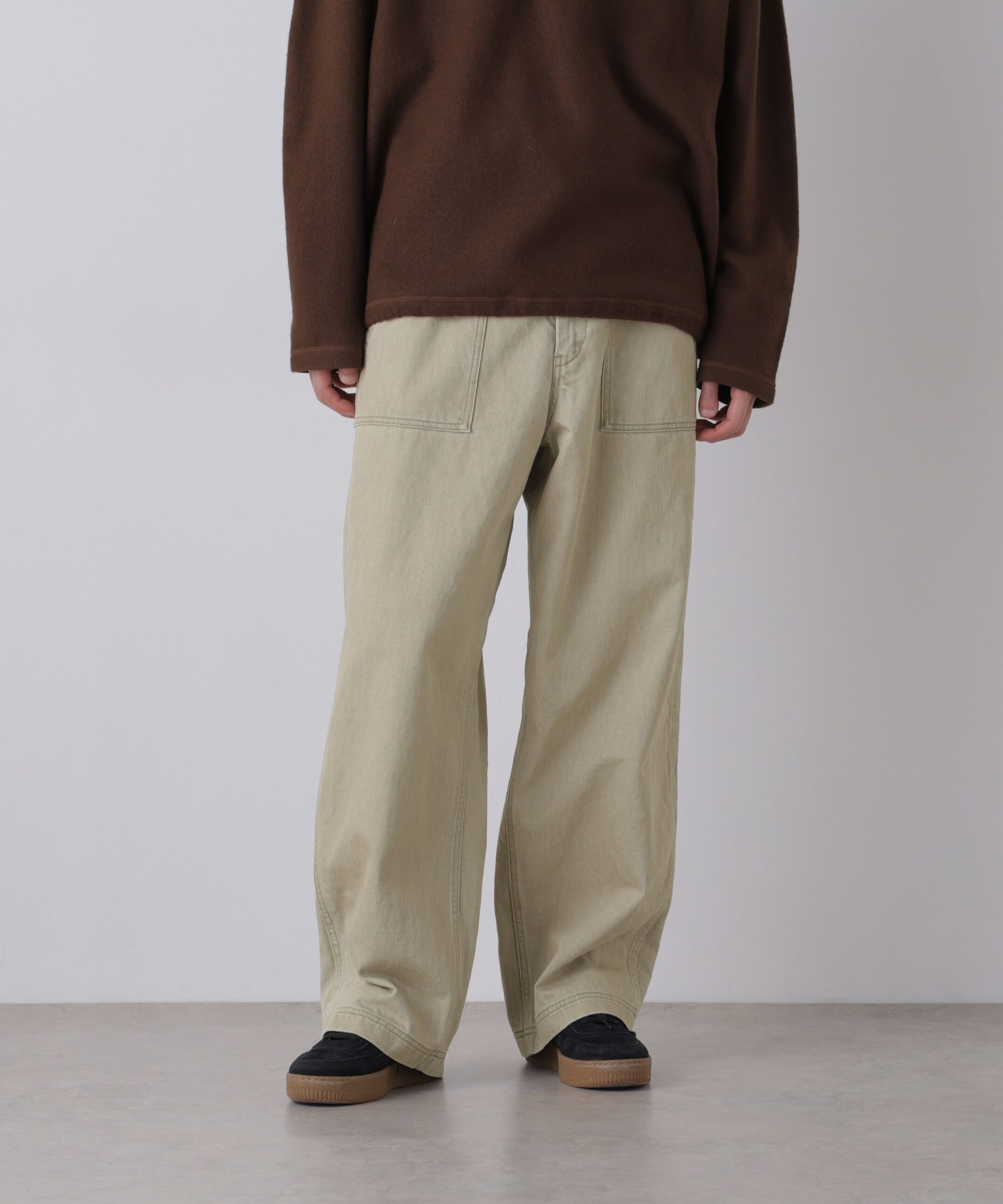 YLEVE 「YLEVE / SUN-FADED COTTON TWILL PANTS」|その他|