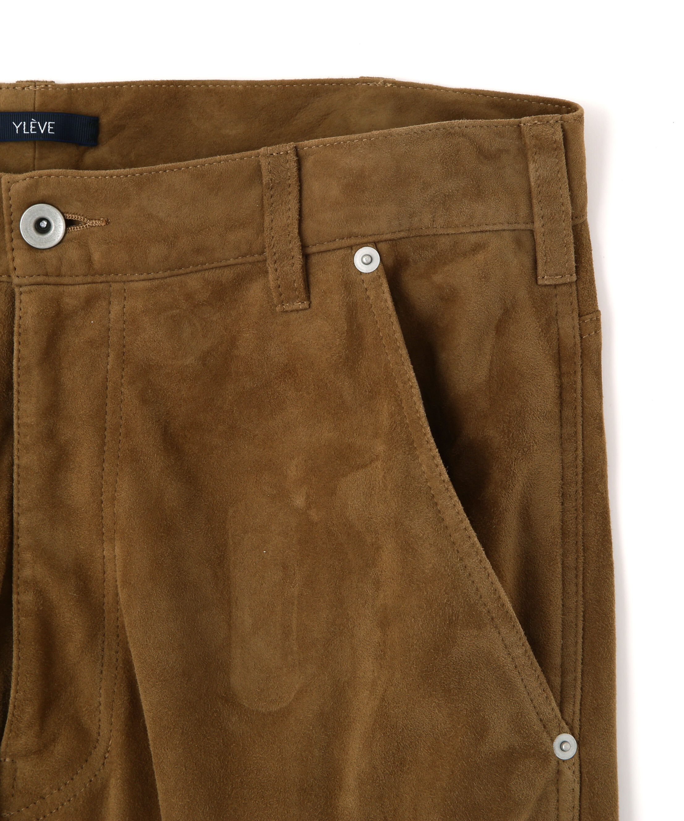 YLEVE 「YLEVE / ROUGH GOAT SUEDE PAINTER PANTS」|その他|