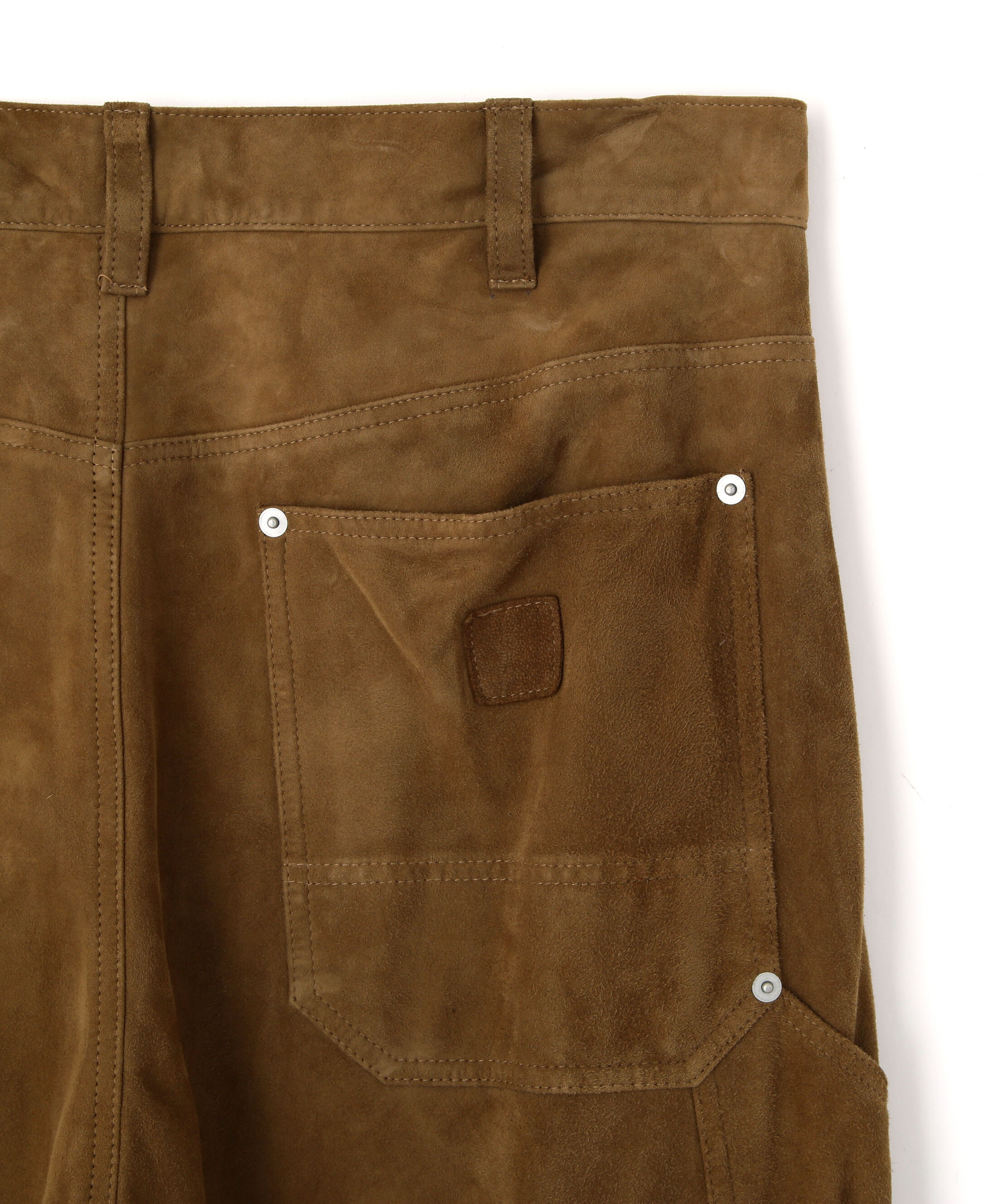 YLEVE 「YLEVE / ROUGH GOAT SUEDE PAINTER PANTS」|その他|