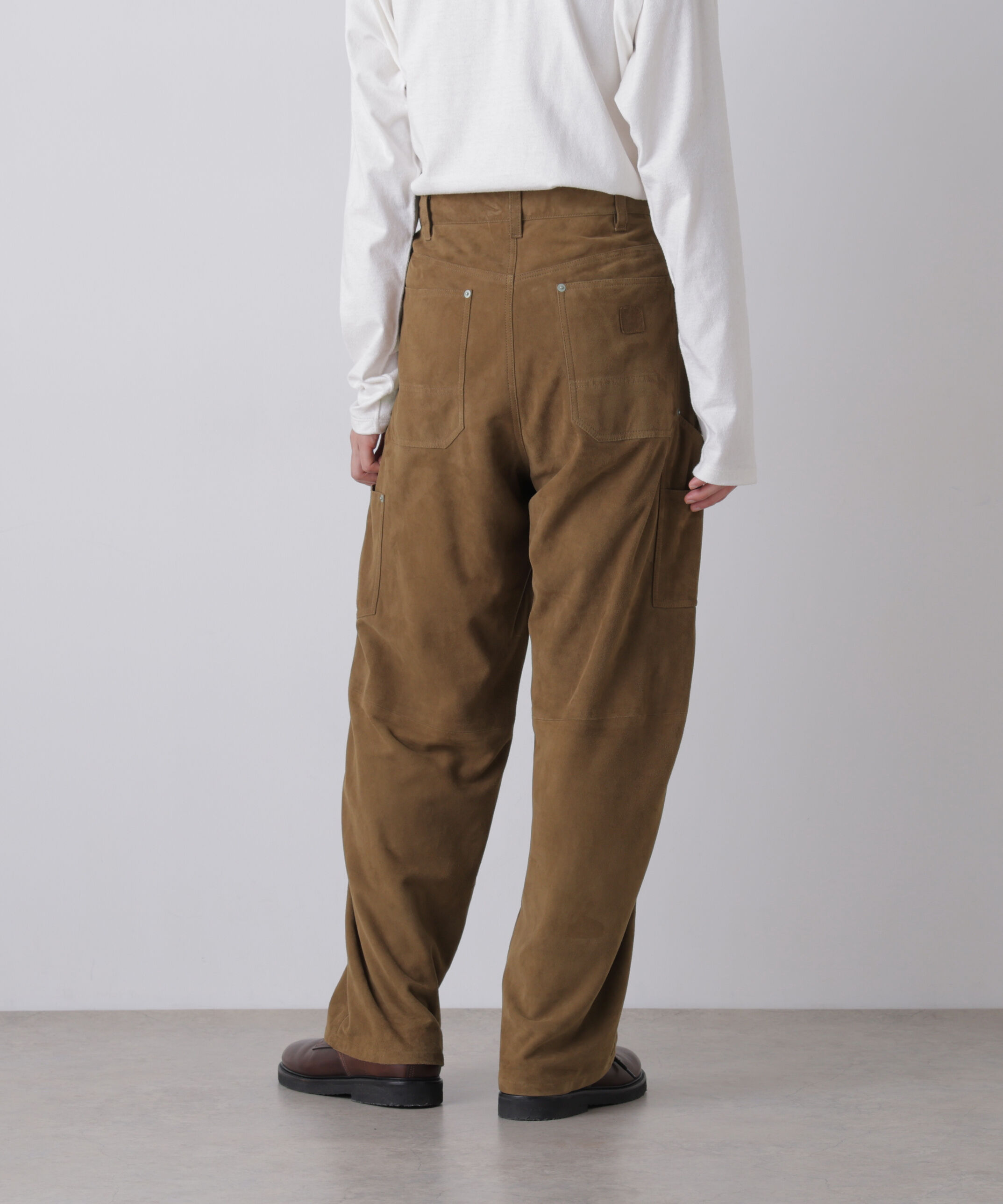 YLEVE 「YLEVE / ROUGH GOAT SUEDE PAINTER PANTS」|その他|