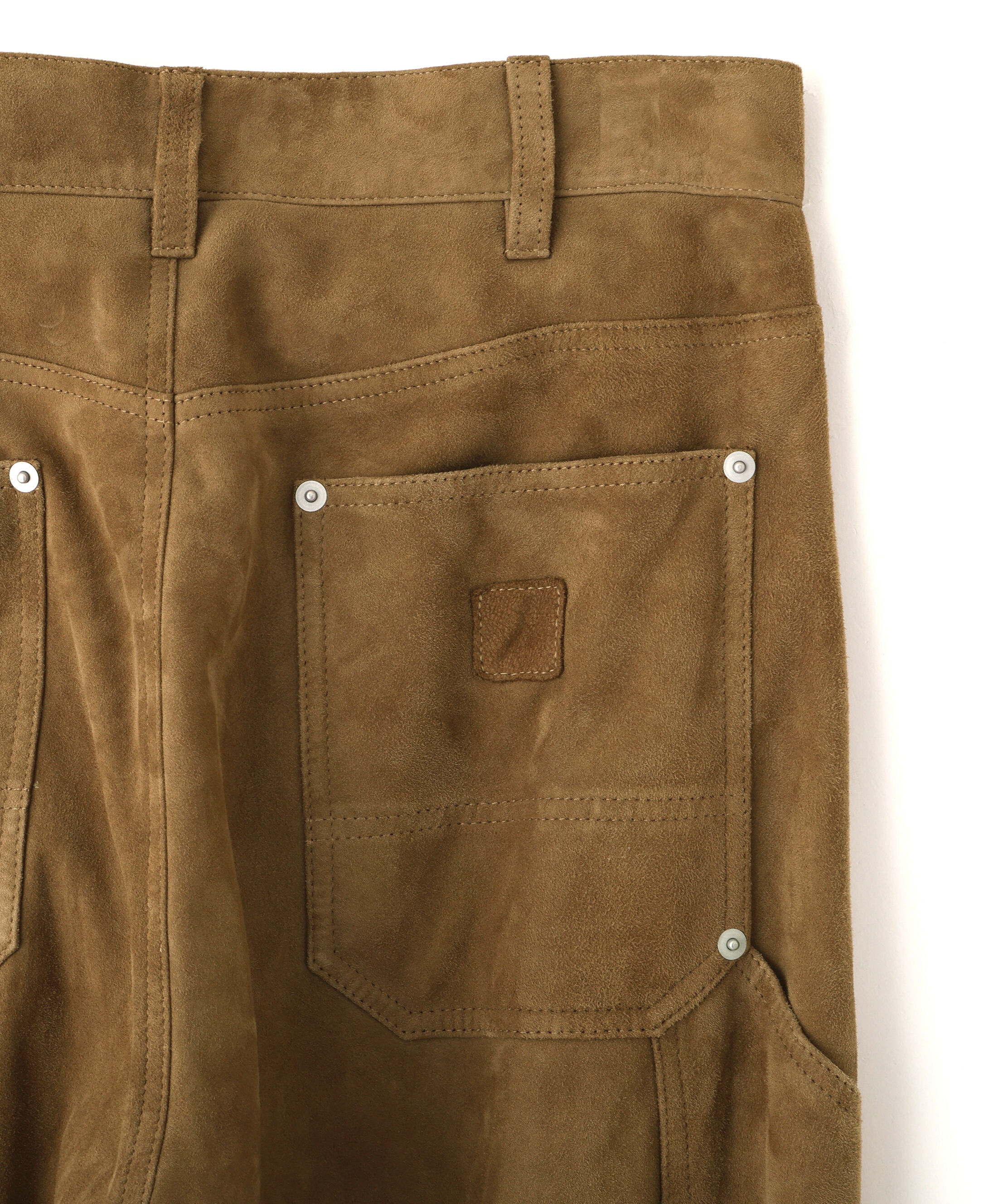 YLEVE 「YLEVE / ROUGH GOAT SUEDE PAINTER PANTS」|その他|