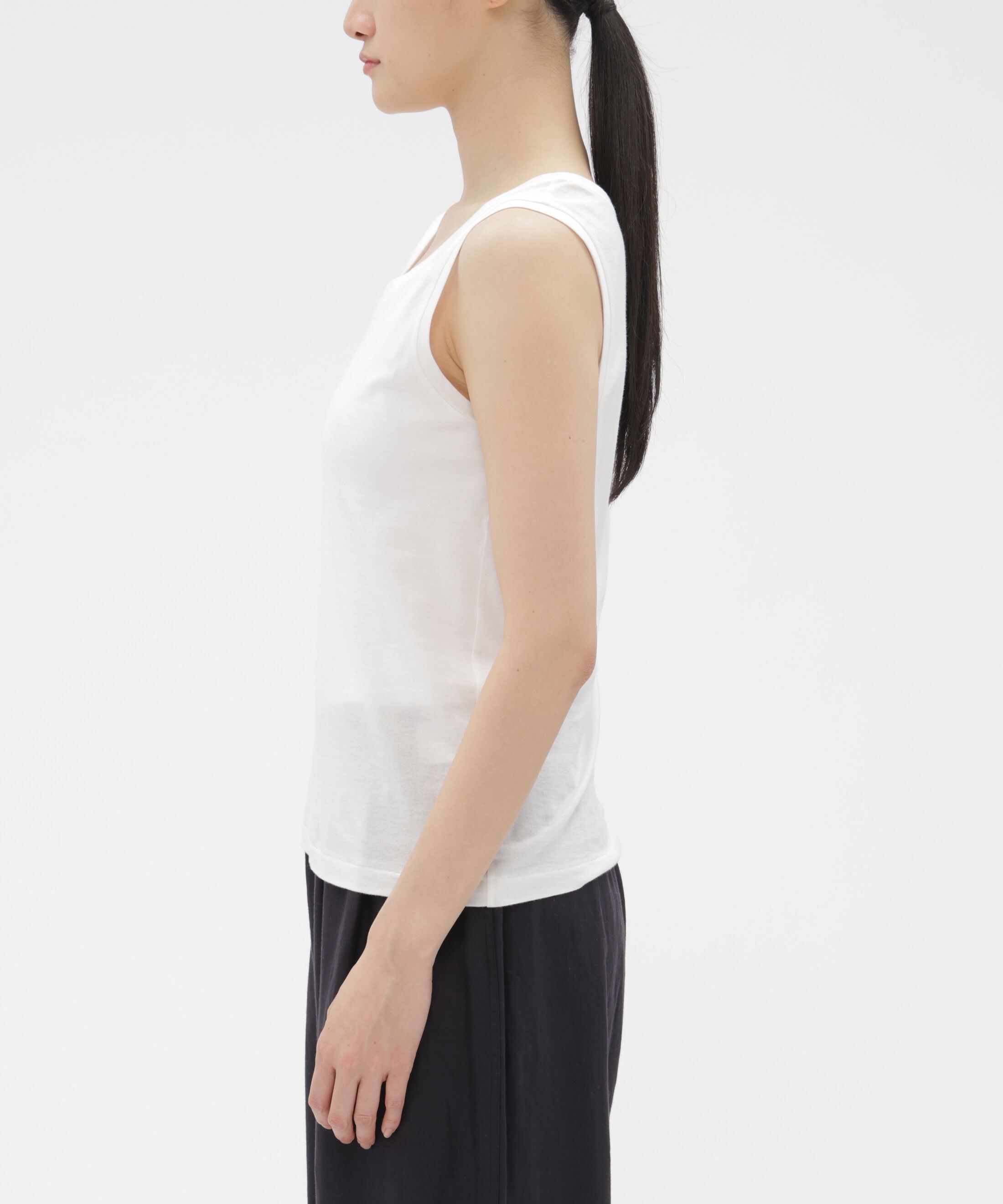 MARGARET HOWELL HOUSEHOLDGOODS「SUPERFINE COTTON JERSEY TOP」|Tシャツ・カットソー|