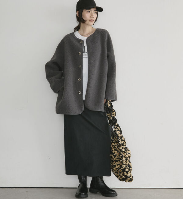 Doux archives「【26AW EC先行予約】スエードライクキャップ」|その他|