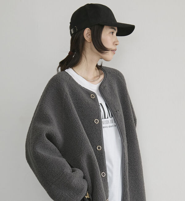 Doux archives「【26AW EC先行予約】スエードライクキャップ」|その他|