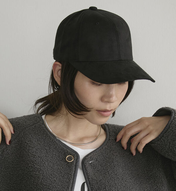 Doux archives「【26AW EC先行予約】スエードライクキャップ」|その他|