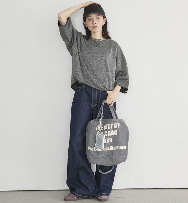 Doux archives「【26AW EC先行予約】ＷＡＳＨＥＤ　ＬＯＧＯトート」|その他|
