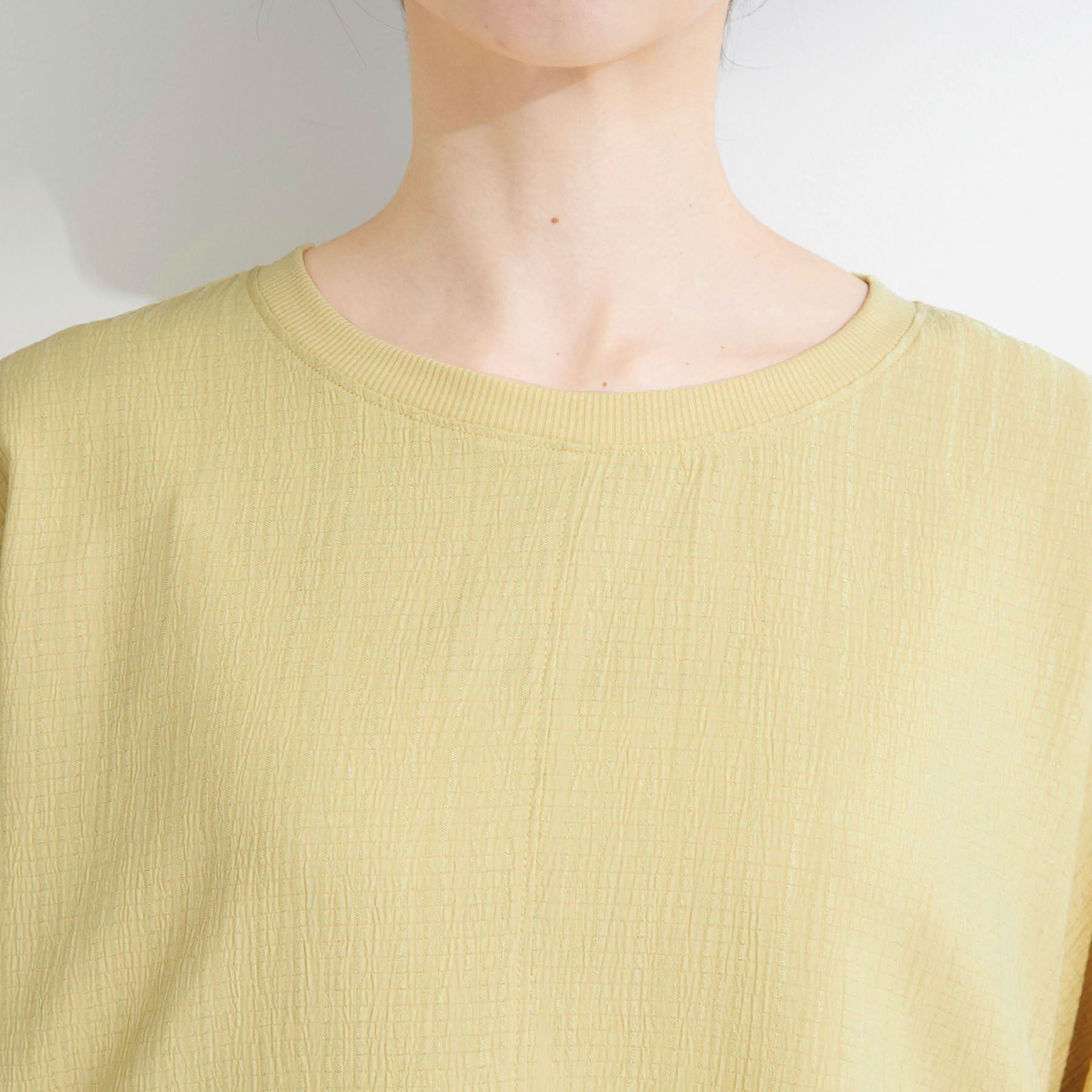 SHOO･LA･RUE「【インせず着られる/洗濯後しわになりにくい】シボシボドルマンブラウス」|シャツ・ブラウス|