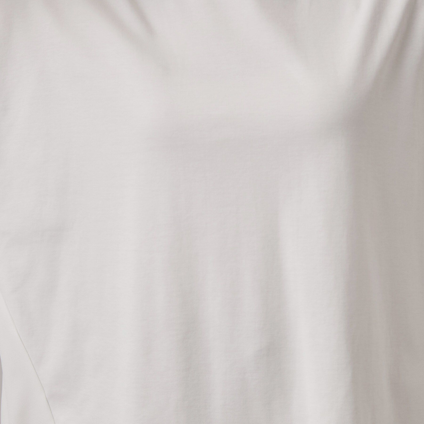 SHOO･LA･RUE「【洗濯機可/S-LL】後ろ姿も映える 異素材ドッキングトップス」|Tシャツ・カットソー|