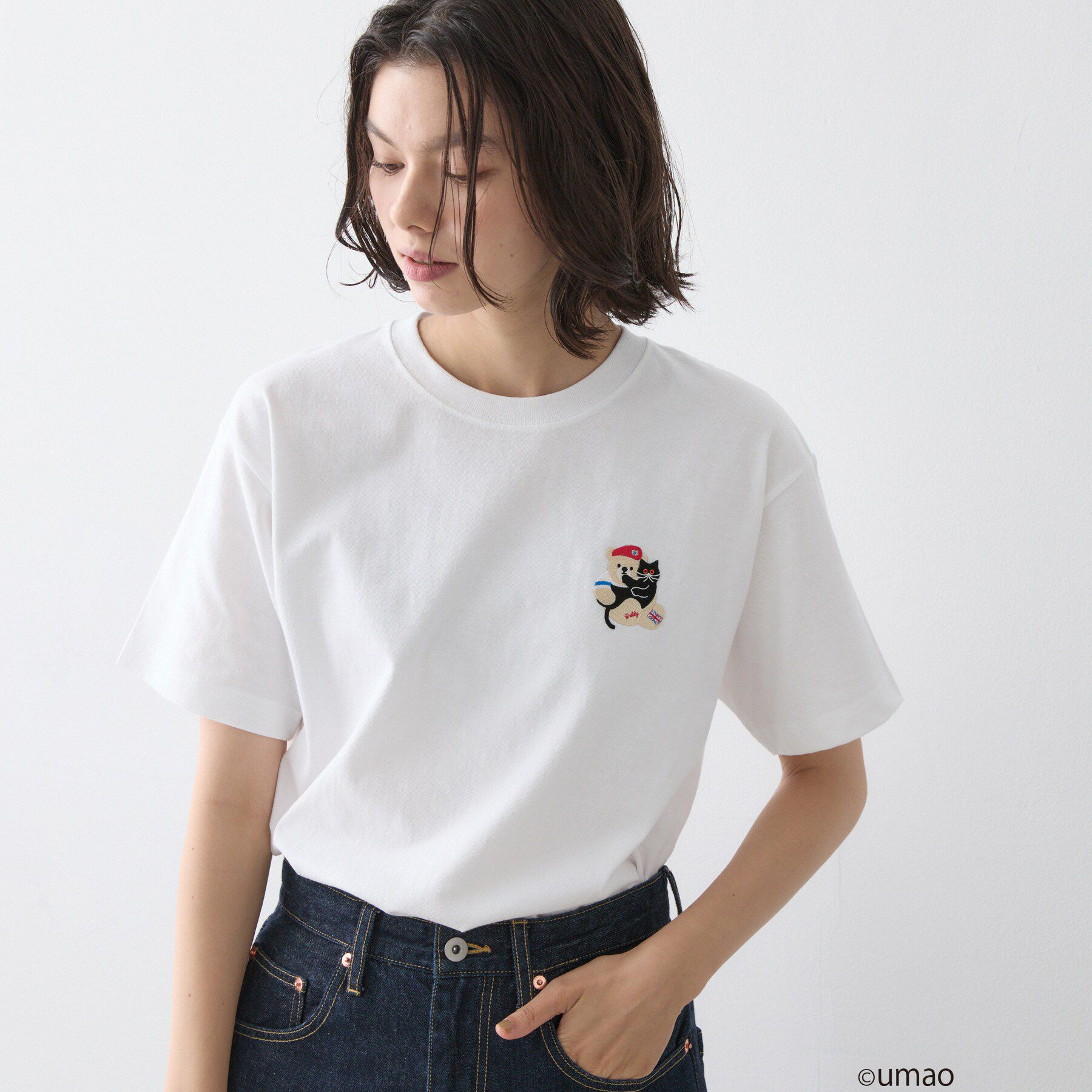 Dessin「UMAO&times;Dessinコラボ 刺繍Tシャツ」|Tシャツ・カットソー|