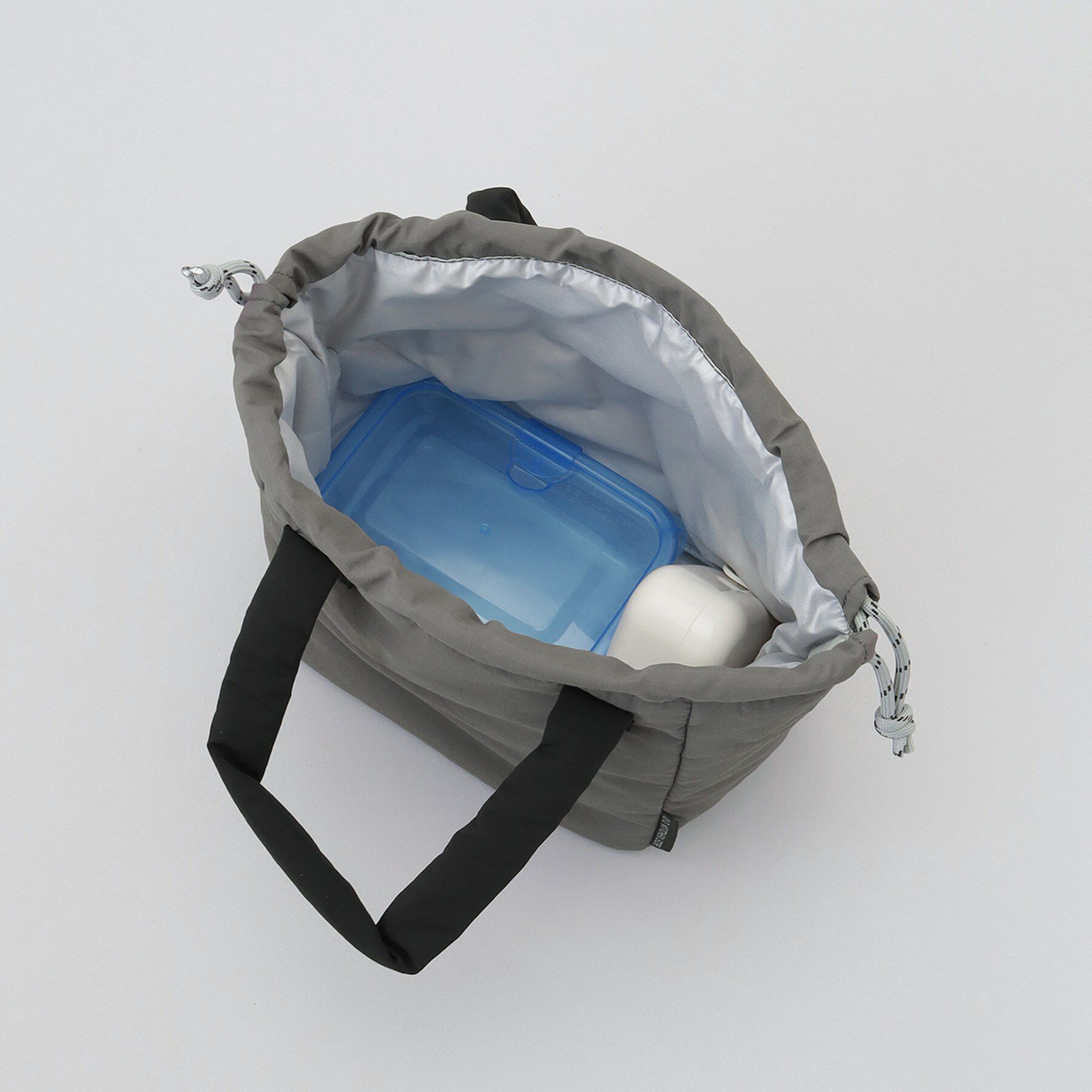 212 KITCHEN STORE「ロープ巾着ランチバッグ GY ＜212Kオリジナル＞」|食器・キッチングッズ|