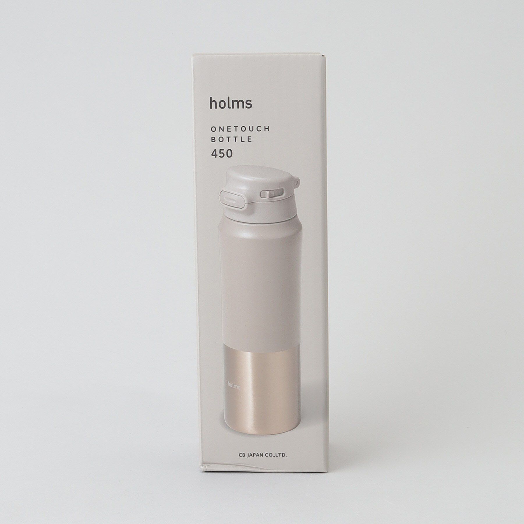 212 KITCHEN STORE「holms ホルムス ワンタッチボトル 450 GY」|食器・キッチングッズ|